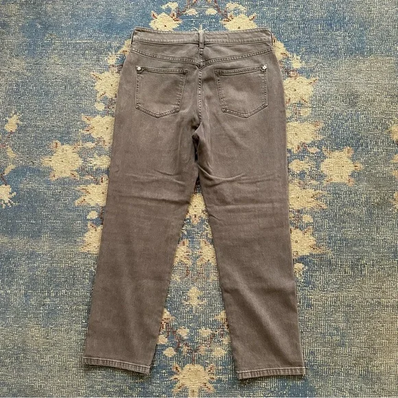 Anthropologie Pilcro The Borrowed Boyfriend Jeans in Grey 28 - Picture 5 of 7